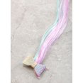 thumbnail image 4 of Way to Celebrate Easter Rainbow Hair Extensions, 1 Piece, 4 of 4