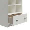 thumbnail image 2 of Ameriwood Home The Loft 1 Drawer Storage Tower, White, 2 of 9