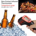 thumbnail image 4 of Termómetro infrarrojo, pistola de temperatura láser digital sin contacto -58 °F a 1112 °F, 4 of 8
