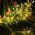 thumbnail image 1 of Kuymtek Lámpara de cadena de fuegos artificiales de diente de león, árbol de Navidad, decoración del hogar (batería 100LED), 1 of 6