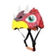 thumbnail image 4 of Casco de bicicleta para niños, casco de ciclismo, ligero, portátil, a la moda, para niños y niñas, casco de bicicleta para escalar en roca Triceratops rojo, 4 of 8