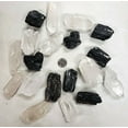 thumbnail image 3 of Black Tourmaline & Quartz Point - Healing Crystal Set - Tourmaline and Quartz, 3 of 3