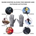 thumbnail image 5 of Warm cycling plush touch screen waterproof gloves for women, 5 of 5