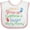 White and Pink, variant on Inktastic Lawyer Like Mommy Boys or Girls Baby Bib