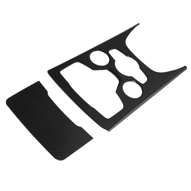 Cubierta de La Caja de cambios ANGGREK Kit de Ajuste del panel de Cambio de Marchas 2 piezas Fibra de Carbono