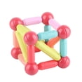 thumbnail image 3 of Juego de bloques de palos magnéticos, 42 piezas de palos de construcción magnéticos, bloques de palos de construcción magnéticos, juguete de palos magnéticos probado profesionalmente, 3 of 14