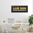 thumbnail image 2 of Stupell Industries Arcade Game Room Quote Vintage Style Sign , 40 x 17, Design by Cindy Jacobs, 2 of 7