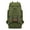 Green, variant on Outdoor 130 Liter 120 Large Capacity Camouflage Travel Bag, Cotton Quilt, Luggage, Working, Hiking, Camping, Waterproof Backpack