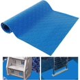 thumbnail image 1 of Alfombrilla de escalera para piscina, 9.1 x 23.6 pulgadas, almohadilla protectora antideslizante para peldaños de piscina para revestimiento de piscinas sobre el suelo y escaleras (azul, textura, 1 of 5