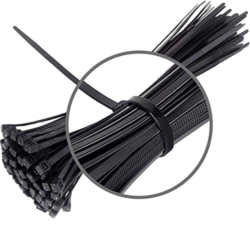 100 piezas de 8 pulgadas Cierre de Cable Nylon de Uso Pesado Cinchos d