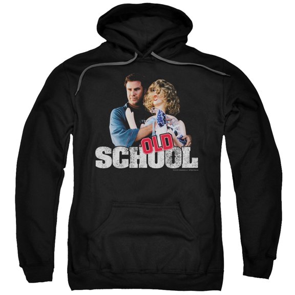 Old School Frank And Friend Adult Pullover Hoodie Sweatshirt Black