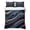 Blue, variant on Queen Quilt Set 90''x96'', Cherry Rustic Lightweight Summer Bedspread Coverlet Set with 2 Pillow Shams, Spring Summer Tropic Fruit Black Breathable All Season Quilt Bedding for Bedroom/Guest Room