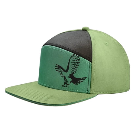 Swarovski SC MY Junior Kids Cap Jungle Green and Glacier Blue Customizable Snapback Hat One Size (60998)