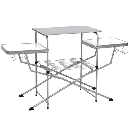 Best Choice Products Portable Outdoor Folding Camping Grilling Table w/ Carrying
