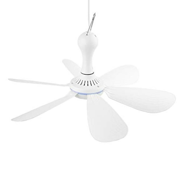 Ventilador de techo VizGiz, circulador de aire pequeño USB DC 5 V con 6 aspas