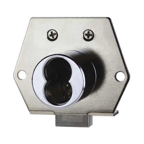 Ccl Interchang Core Dead Bolt,Silv,Rectang 72716