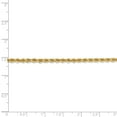 thumbnail image 4 of 14K Yellow Gold bracelet Chain style Rope Diamond-cut 7 in 2.75 mm, 4 of 4