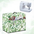 thumbnail image 3 of SEANATIVE Flower Leaves Sewing Machine Cover Dust Cover with Pocket Aesthetic Sewing Machine Protection Cover for Most Sewing Machine Decor Accessorie, 3 of 7