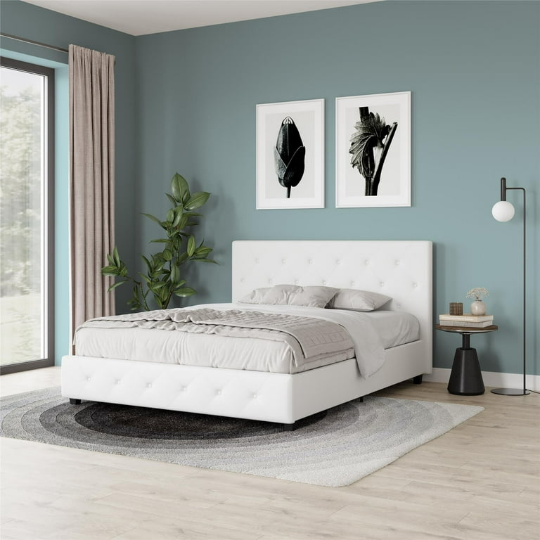 Walmart upholstered deals bed