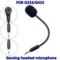 thumbnail image 7 of Portable Noise Cancelling Microphones for G233 G433 Gaming Headphone Kits Omnidirectional Microphone, 7 of 7