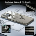 thumbnail image 6 of Dteck Official Color Match for iPhone 15 Plus Case, Compatible with MagSafe, Non-Yellowing Clear Plating Bumper Shockproof Strong Magnetic Cover for iPhone 15 Plus,Gray, 6 of 6