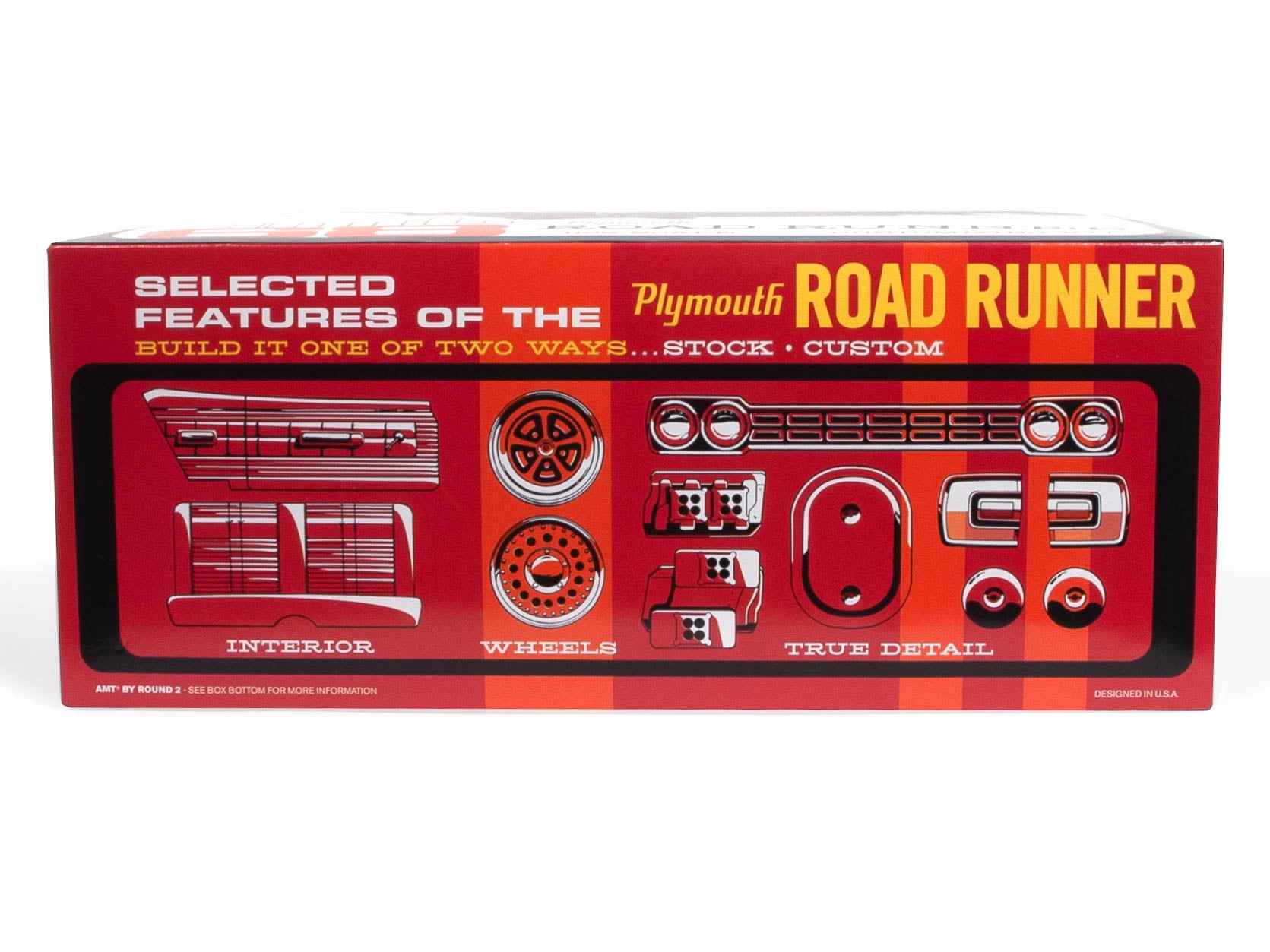AMT Model Kit Skill 2 1968 Plymouth Road Runner Customizing Kit