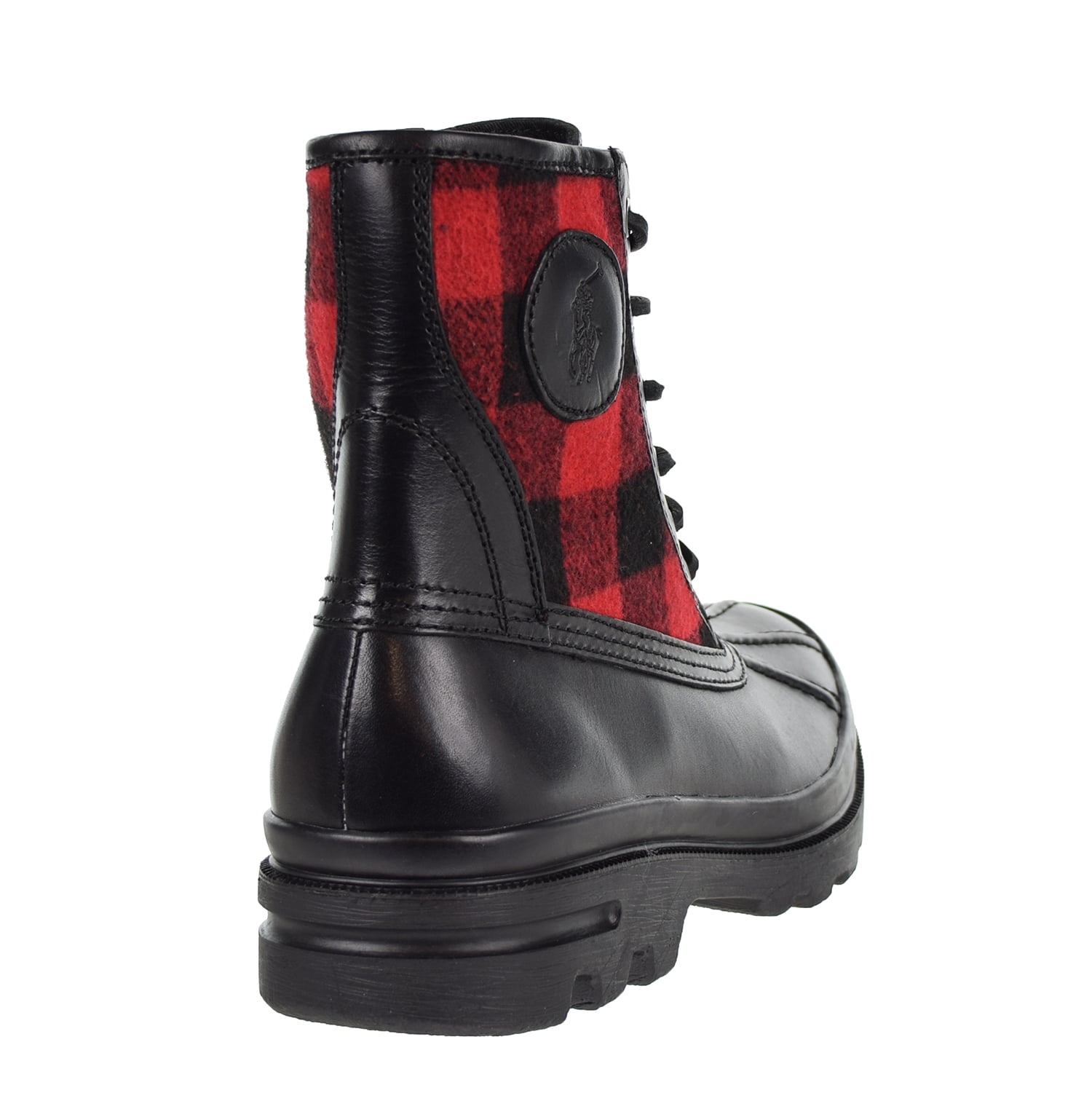 Polo Ralph Lauren Udel Men s Duck Boot Black Red 812710924 001 Walmart