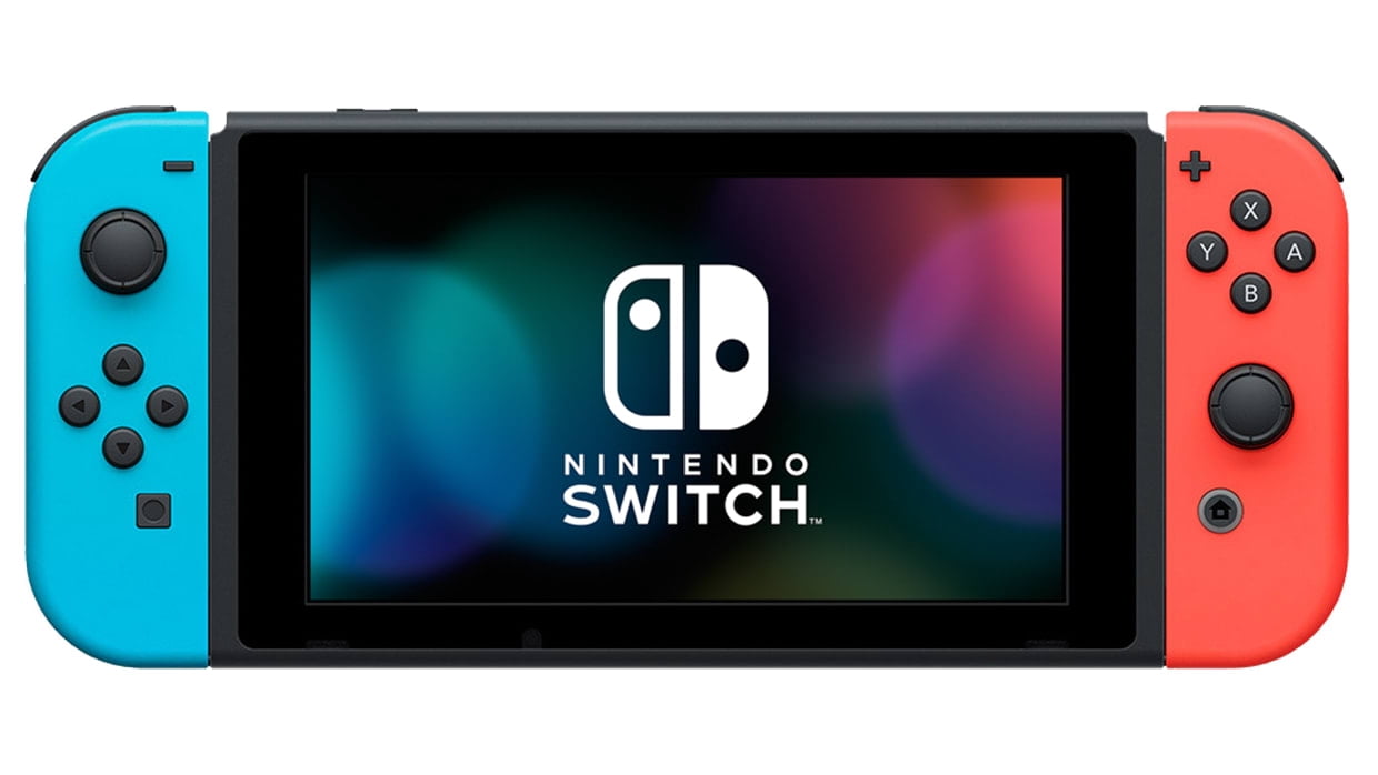 Nintendo Switch Neon Blue And Neon Red Joy-con Gaming Console