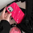 thumbnail image 5 of Compatible iPhone 11 Case, 3D Cute Luxurious Wavy Shape, Soft TPU Shockproof Case for Boys and Girls (Rose Red), 5 of 14