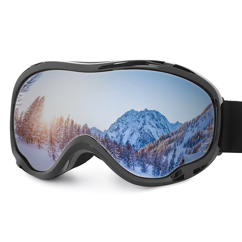 Snowboard Goggles UV400 Protection Skiing Snowboarding Goggles with Fog snowblindness for Men
