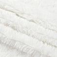 thumbnail image 5 of Unique Bargains Double-sided Fluffy Shaggy Faux Fur Blanket White Throw(50" x 60"), 5 of 8