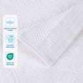 thumbnail image 4 of Superior Honeycomb Cotton Medium Weight Bath Sheets, Set of 2, White, 4 of 9