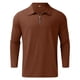 thumbnail image 4 of Playeras De Hombre Camisa A Cuadros Para Hombre, Camisa Con Solapa Y Botones, Estampados Gráficos Degradados, Camiseta De Manga Corta Con Estampado Urbano Para Exteriores, 4 of 5