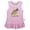 Pink Sleeveless Dresses, variant on iDzn O is for Olive Funny Dresses For Baby, Newborn Babies Skirts, Infant Princess Dress, 0-24M Kids Graphic Clothes (Gray Raglan Dresses, 0-6 Months)
