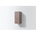 thumbnail image 2 of Bliss 12" Wide by 24" High Linen Side Cabinet, Two Doors, Butternut Wood Finish, 2 of 3