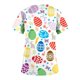 thumbnail image 4 of Ichuanyi Womens Swimsuits Clearance Women Short Sleeve V-neck Tops Uniform Easter Printed Pockets Blouse Nursing Ichuanyi Ichuanyi, 4 of 4