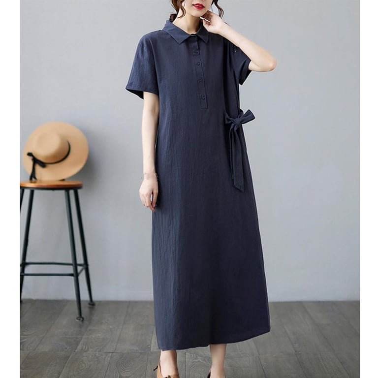 knee length dresses for ladies Japanese Apron Dress main image 1