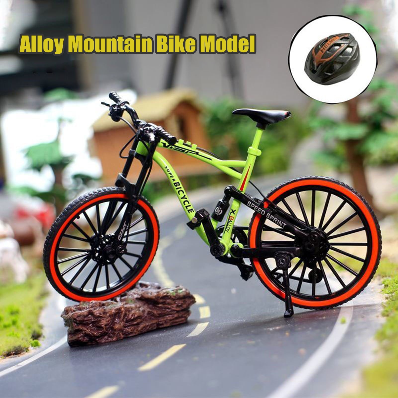 CHE ornement de monocycle Modèle de monocycle simulé Design vif beau CHE ornement de monocycle Modèle de monocycle simulé Design vif beau