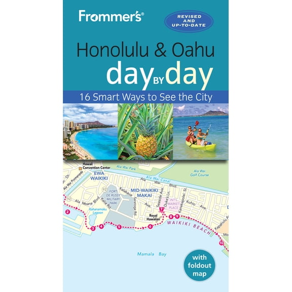 Pre-Owned Frommer's Honolulu and Oahu Day by Day (Paperback) 1628873728 9781628873726
