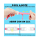 thumbnail image 2 of Juego De Gafas De Natación Antivaho Ajustable Para Ninos,2pz Malubero Rosa y Azul, 2 of 5