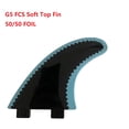 thumbnail image 2 of G5 Soft top Surfboard Fins 50/50 Foil SUP Accessory Surf Fin Paddle Board Fin, 2 of 6