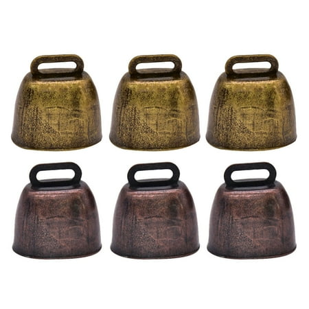 

6pcs Anti-lost Animal Bells Grazing Supplies Bells Pendants for Cow Horse Sheep