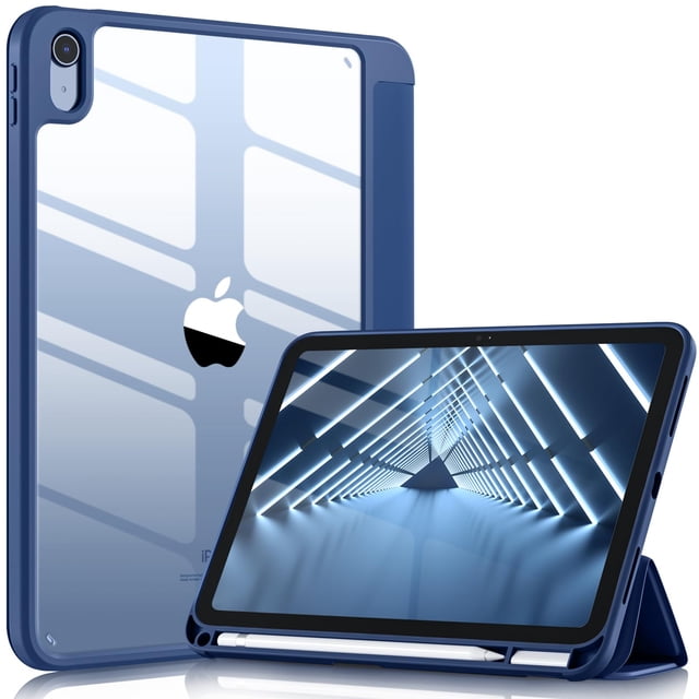 Funda Wenlaty compatible con iPad 11.ª generación, 11 pulgadas, 2025, color azul marino