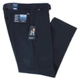 thumbnail image 2 of BRUHL Montana Four Seasons Pima Cotton Pants - Marine Navy, 2 of 7