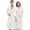 A1#-White, variant on Couples Unisex Waffle Knit Kimono Bathrobe, Lightweight Spa Sauna Robe