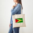 thumbnail image 3 of CafePress - Vintage Guyana Flag Tote Bag - Unisex Canvas Tote Bag, Beige, 1-Piece, 3 of 6