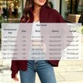 thumbnail image 2 of Mitankcoo Girls Full‑Zip Jacket Stand Collar Raglan Sleeve Sweatshirt Coat with Thumb Holes & Pockets Casual Loose Outerwear, 2 of 7