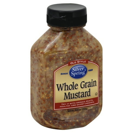 Silver Spring Whole Grain Mustard Old Style, 9.25 (Best Coarse Grain Mustard)