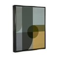thumbnail image 3 of Geometric Arched Contemporary Shapes Abstract Graphic Art Jet Black Framed Art Print Wall Art, 3 of 6