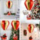 thumbnail image 2 of GOOHOCHY 1pc Atmósfera de Navidad Hung Decoración de techo Santa Claus Aire de aire caliente Adorno, 2 of 7